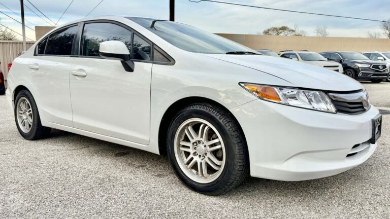 2012 HONDA CIVIC LX