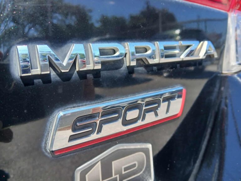 2019 SUBARU IMPREZA SPORT