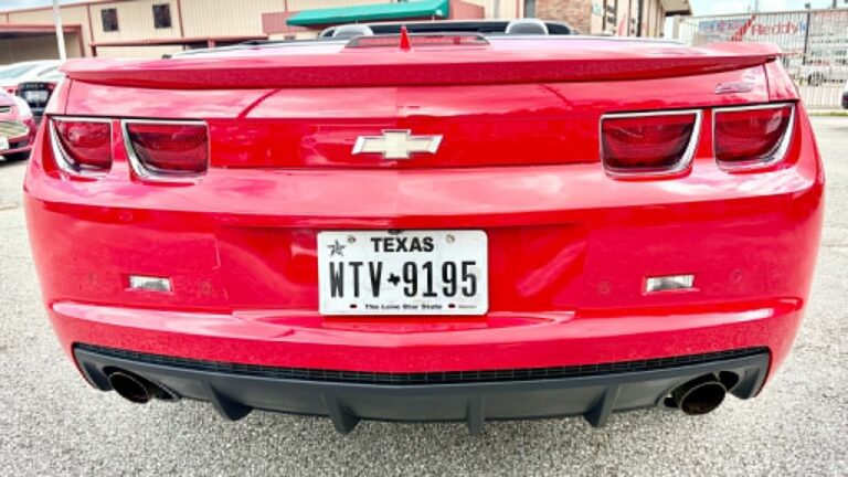 2012 CHEVROLET CAMARO 2SS