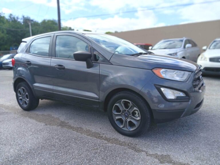 2020 FORD ECOSPORT S