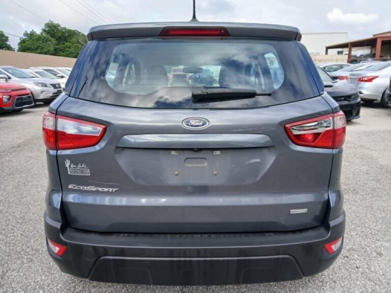 2020 FORD ECOSPORT S